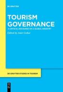 Tourism Governance edito da de Gruyter Oldenbourg