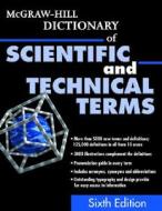 McGraw-Hill Dictionary of Scientific and Technical Terms di Sybil P. Parker edito da McGraw-Hill Professional Publishing