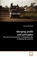 Merging profit and principles di Suzanna Haarbosch edito da VDM Verlag