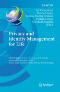 Privacy and Identity Management for Life edito da Springer Berlin Heidelberg