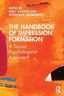 The Handbook Of Impression Formation edito da Taylor & Francis Ltd