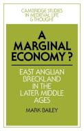 A Marginal Economy? di Mark Bailey edito da Cambridge University Press