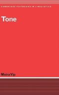 Tone di Moira Yip edito da Cambridge University Press