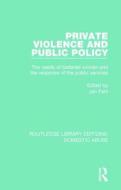 Private Violence And Public Policy edito da Taylor & Francis Ltd