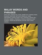 Malay Words And Phrases: Mata Hari, Oran di Books Llc edito da Books LLC, Wiki Series