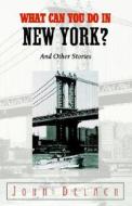 What Can You Do In New York? di John Delach edito da Xlibris Corporation