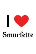 I Love Smurfette: Smurfette Designer Notebook di Perfect Papers edito da LIGHTNING SOURCE INC
