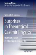 Surprises in Theoretical Casimir Physics di William Simpson edito da Springer-Verlag GmbH