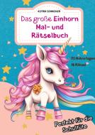 Das große EINHORN Mal- und Rätselbuch. Perfekt für die Schultüte. di Astrid Schneider edito da AS Kids Verlag