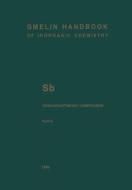 Sb Organoantimony Compounds di Marlis Mirbach, Markus Wieber edito da Springer-verlag Berlin And Heidelberg Gmbh & Co. Kg