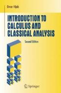 Introduction to Calculus and Classical Analysis di Omar Hijab edito da Springer