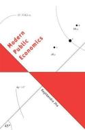 Modern Public Economics di Raghbendra Jha edito da Routledge