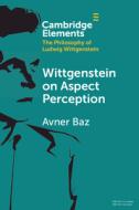 Wittgenstein On Aspect Perception di Avner Baz edito da Cambridge University Press