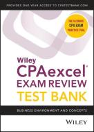 Wiley Cpaexcel Exam Review 2021 Test Bank: Business Environment and Concepts (1-Year Access) di Wiley edito da WILEY