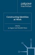 Constructing Identities at Work edito da Palgrave Macmillan UK