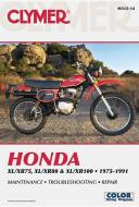 Clymer Honda Xl/Xr75, Xl/Xr80 & X di Clymer Staff edito da Haynes Publishing