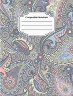 Composition Notebook: Mandara Boho: College Ruled School Notebooks, Subject Daily Journal Notebook: 120 Lined Pages (Large, 8.5 X 11 In.) di J. P. Journal edito da Createspace Independent Publishing Platform