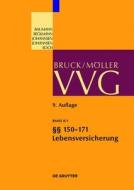 150-171 (Lebensversicherung) edito da Walter de Gruyter
