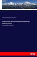Untersuchungen über verschiedene Anwendungen der Infinitesimalanalysis di Peter Gustav Lejeune-Dirichlet, Robert Karl Hermann Haussner edito da hansebooks