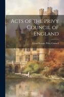 Acts of the Privy Council of England edito da LEGARE STREET PR