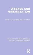 Disease And Urbanization edito da Taylor & Francis Ltd