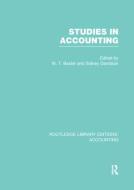 Studies in Accounting edito da Taylor & Francis Ltd
