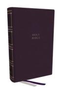 KJV, Compact Center-Column Reference Bible, Leathersoft, Purple, Red Letter, Comfort Print di Thomas Nelson edito da Thomas Nelson Publishers