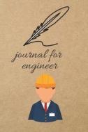 Journal for Engineer: Blank Line Journal di Thithiadaily edito da LIGHTNING SOURCE INC