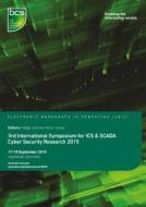Third International Symposium For Ics & Scada Cyber Security Research 2015 edito da Bcs Learning & Development Limited