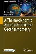 A Thermodynamic Approach to Water Geothermometry di Roberto Cioni, Luigi Marini edito da Springer International Publishing