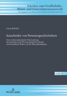 Ausscheiden Von Personengesellschaftern di Svenja Froehlich edito da Peter Lang Ag
