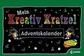 Mein Kreativ-Kratzel Adventskalender edito da Loewe Verlag GmbH