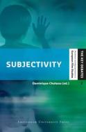Subjectivity di Dominique Chateau edito da Amsterdam University Press
