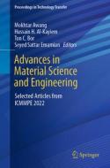 Advances in Material Science and Engineering: Selected Articles from Icmmpe 2022 edito da SPRINGER NATURE