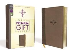 Nrsv, Premium Gift Bible, Leathersoft, Brown, Comfort Print di Zondervan edito da Zondervan