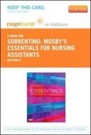 Mosby's Essentials for Nursing Assistants - Pageburst E-Book on Vitalsource (Retail Access Card) di Sheila A. Sorrentino, Leighann Remmert edito da Mosby