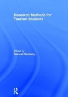 Research Methods for Tourism Students di Ramesh Durbarry edito da Taylor & Francis Ltd