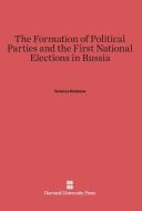 The Formation of Political Parties and the First National Elections in Russia di Terence Emmons edito da Harvard University Press