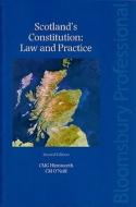 Scotland\'s Constitution Law And Practice di Chris Himsworth, Christine O'Neill edito da Bloomsbury Publishing Plc