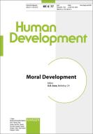 Moral Development edito da Karger Verlag