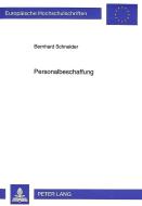 Personalbeschaffung di Bernhard Schneider edito da Lang, Peter GmbH