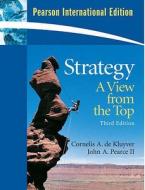 Strategy di Cornelis A.De Kluyver, John A. Pearce edito da Pearson Education (us)