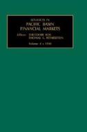 Advances In Pacific Basin Financial Markets di Bos Theodore Bos, Theodore Bos, Thomas A. Fetherson edito da Emerald Group Publishing Limited