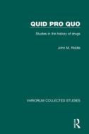 Quid Pro Quo di John M. Riddle edito da Taylor & Francis Ltd