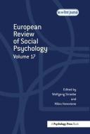 European Review of Social Psychology: Volume 17 di Wolfgang Stroebe edito da Routledge