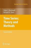 Time Series: Theory and Methods di Peter J. Brockwell, Richard A. Davis edito da Springer-Verlag GmbH