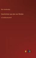Geschichten aus den vier Winden di Max Dauthendey edito da Outlook Verlag