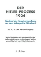 Hitler-proze 1924 Tl.3 edito da K.g. Saur Verlag