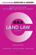 Concentrate Questions And Answers Land Law di Rosalind Malcolm edito da Oxford University Press
