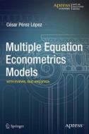 Multiple Equation Econometrics Models di Cesar Lopez edito da Springer-verlag Berlin And Heidelberg Gmbh & Co. Kg